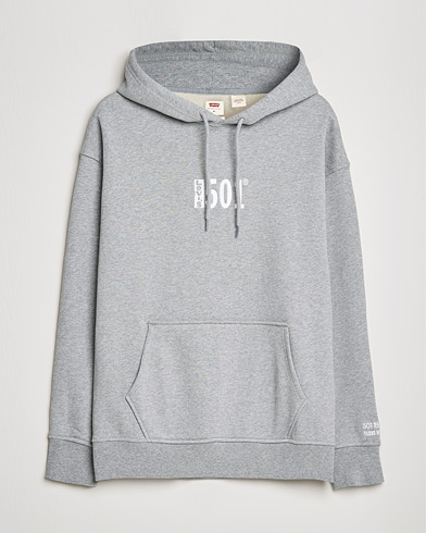 Mies | American Heritage | Levi's | Relaxed Graphic 501 Hoodie Grey