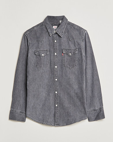 Mies | American Heritage | Levi's | Barstow Western Standard Shirt Gray Stonewash