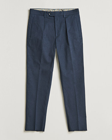 Mies |  | Etro | Pleated Trousers Navy