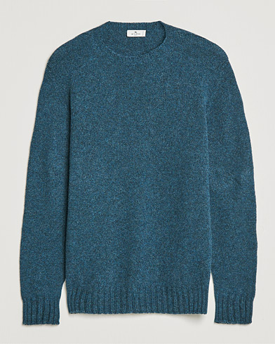 Miehet |  | Etro | Crew Neck Sweater Dark Blue