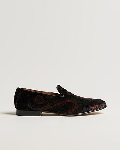 Mies | Loaferit | Etro | Printed Slippers Black