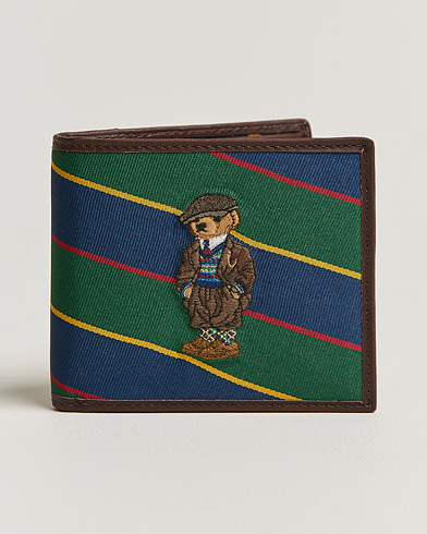 Mies |  | Polo Ralph Lauren | Bear Leather Billfold Wallet Multi