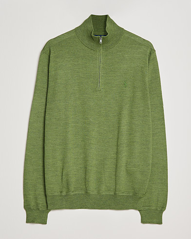 Mies | Polo Ralph Lauren | Polo Ralph Lauren Golf | Performance Merino Half Zip Sweater Cargo Green