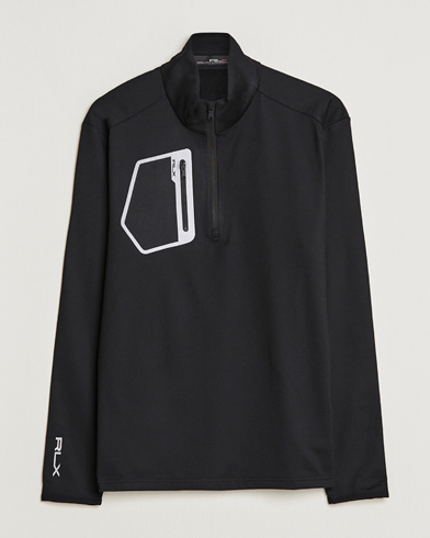 Mies |  | RLX Ralph Lauren | Luxury Performance Jersey Half-Zip Black