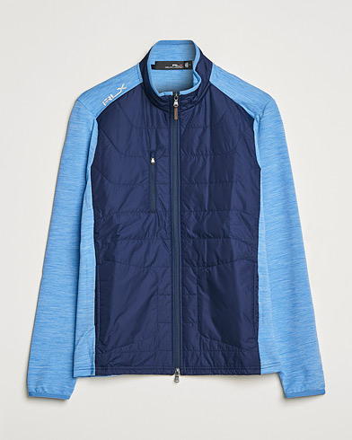 Mies | Polo Ralph Lauren | RLX Ralph Lauren | Performance Wool Full Zip Hybrid Sweater  Navy/Blue