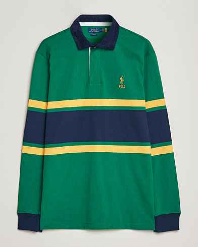 Mies | Rugby-paidat | Polo Ralph Lauren | Jersey Striped Rugger Athletic Green