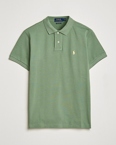 Mies | Pikeet | Polo Ralph Lauren | Custom Slim Fit Polo Cargo Green