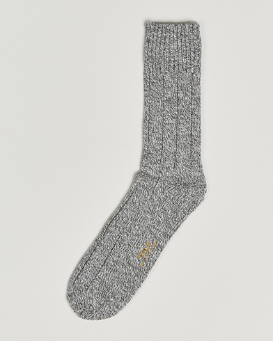 Mies | Preppy AuthenticGAMMAL | Polo Ralph Lauren | Camp Wool Striped Sock Grey