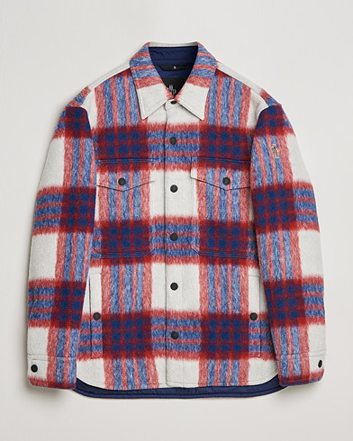 Mies | Sport | Moncler Grenoble | Waier Padded Shirt Jacket White/Red