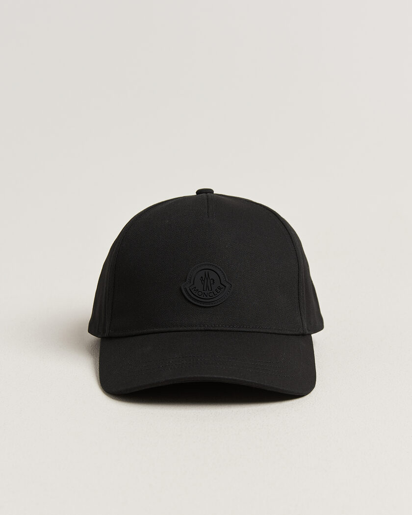 Moncler MonclerTonal Logo CapBlack – Musta