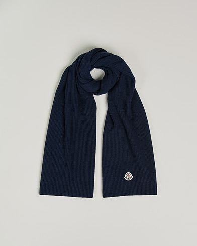 Mies |  | Moncler | Cashmere Scarf Navy
