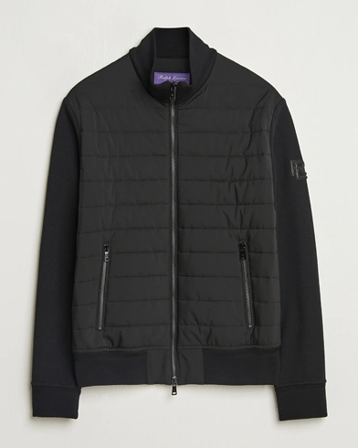 Ralph Lauren Purple Label Hybrid Jacket Black – Musta