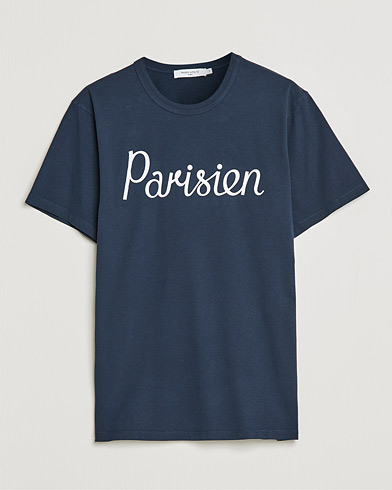 Mies | Lyhythihaiset t-paidat | Maison Kitsuné | Parisien Tee Navy