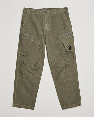 Mies | C.P. Company | C.P. Company | Ba-Tic Loose Fit Cargo Pants Green