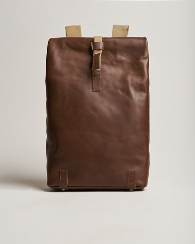 Mies | Reput | Brooks England | Pickwick Large Leather Backpack Dark Tan