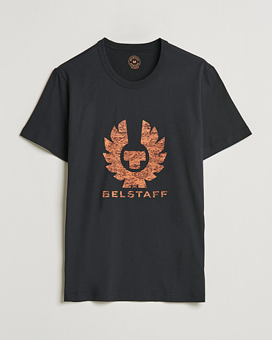 Mies |  | Belstaff | Coteland Logo Crew Neck Tee Black/Orange
