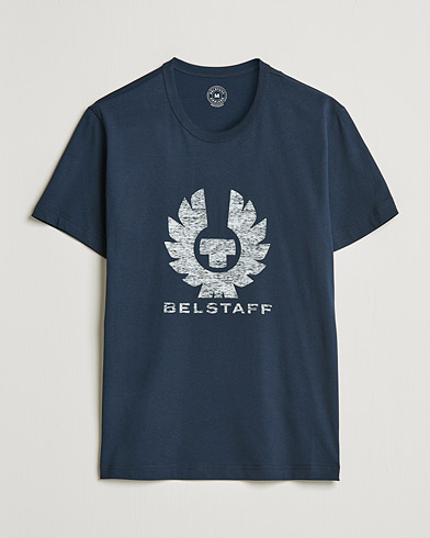 Mies |  | Belstaff | Coteland Logo Crew Neck Tee Dark Ink