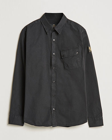 Mies |  | Belstaff | Pitch Cotton Pocket Shirt Black