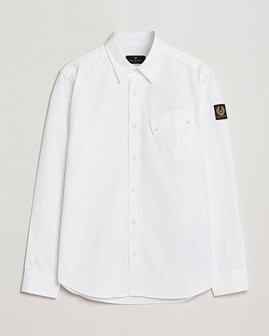 Mies | Kauluspaidat | Belstaff | Pitch Cotton Pocket Shirt White