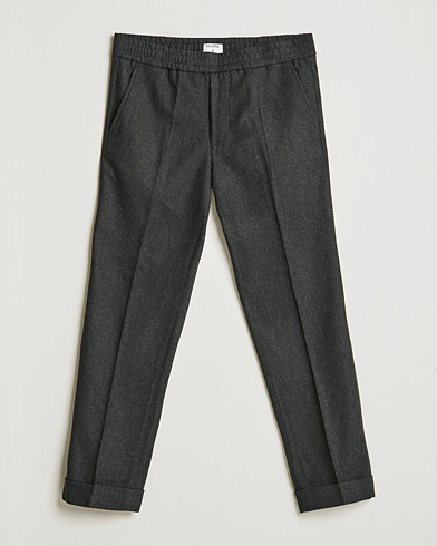 Mies |  | Filippa K | Terry Flannel Trousers Dark Grey Mel