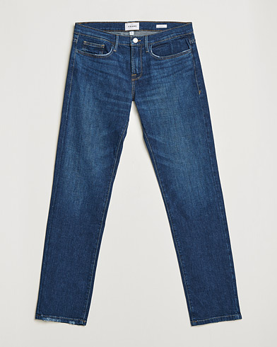 Mies |  | FRAME | L´Homme Slim Stretch Degradable Jeans Indigo Land
