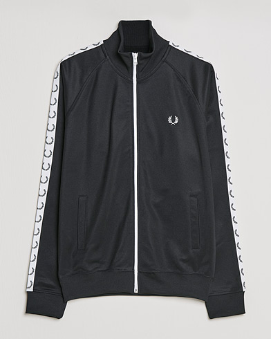 Mies | Best of British | Fred Perry | Taped Track Jacket Black