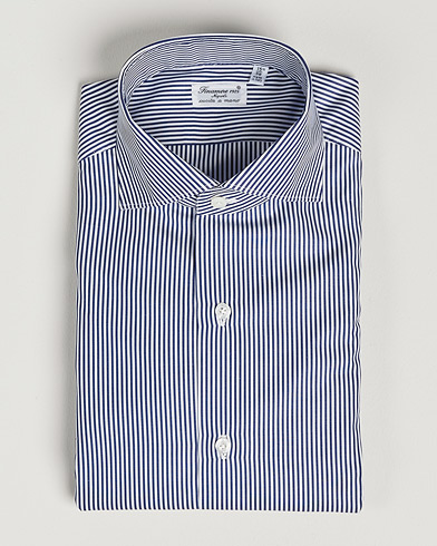 Mies | Rennot paidat | Finamore Napoli | Milano Slim Dress Shirt Light Blue Stripe