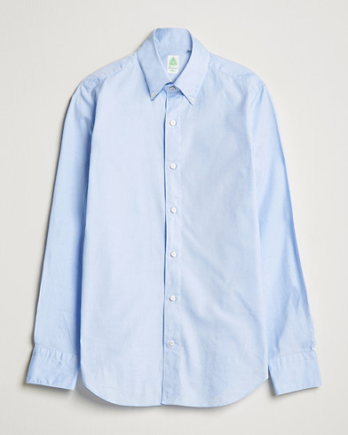 Mies | Oxford-paidat | Finamore Napoli | Tokyo Slim Oxford Button Down Shirt Light Blue