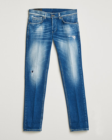 Mies | Slim fit | Dondup | George Destroyed Jeans Blue