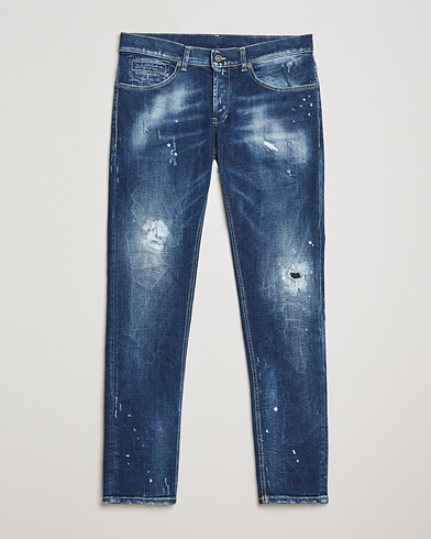 Mies | Farkut | Dondup | George Destroyed Jeans Blue