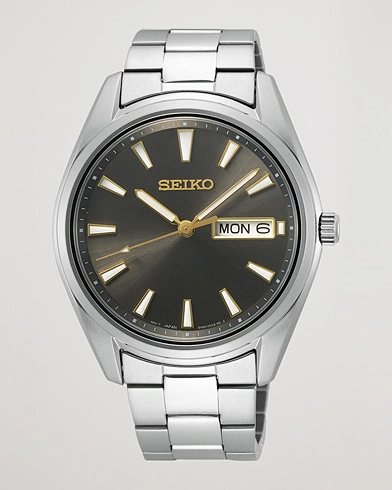 Mies |  | Seiko | Classic Day Date 40mm Steel Grey Dial