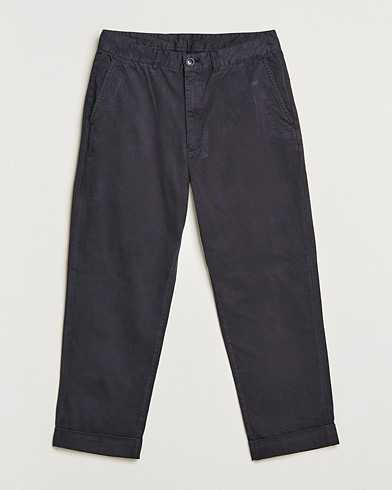 Mies |  | Barbour White Label | Baker Cotton Trousers City Navy