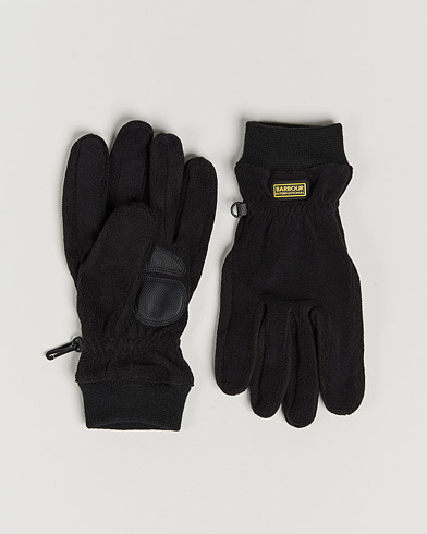 Mies | Best of British | Barbour International | Axle Fleece Gloves Black
