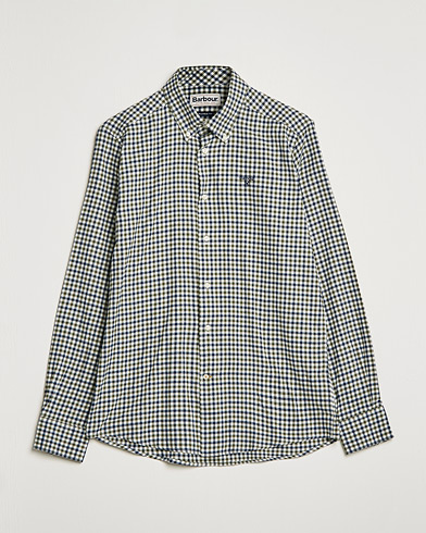 Mies |  | Barbour Lifestyle | Finkle Gingham Flannel Shirt Olive