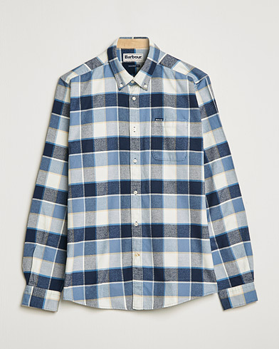 Mies | Flanellipaidat | Barbour Lifestyle | Country Check Flannel Shirt Blue