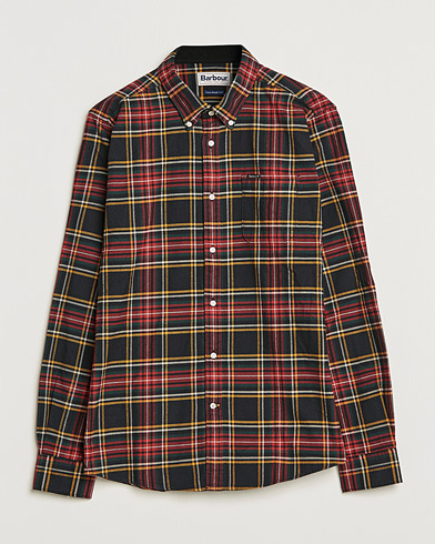Mies | Flanellipaidat | Barbour Lifestyle | Portdown Flannel Check Shirt Winter Black