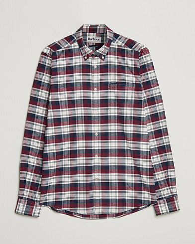 Mies |  | Barbour Lifestyle | Stonewell Flannel Check Shirt Port Red