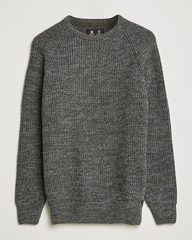 Mies | Neuleet | Barbour Lifestyle | Horseford Heavy Knitted Sweater Olive