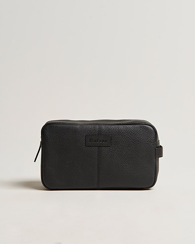 Mies | Barbour | Barbour Lifestyle | Highgate Leather Washbag Black