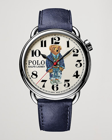 Mies | Fine watches | Polo Ralph Lauren | 42mm Automatic Cricket Bear White Dial 