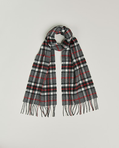 Mies | Best of British | Gloverall | Lambswool Scarf Thomson Grey