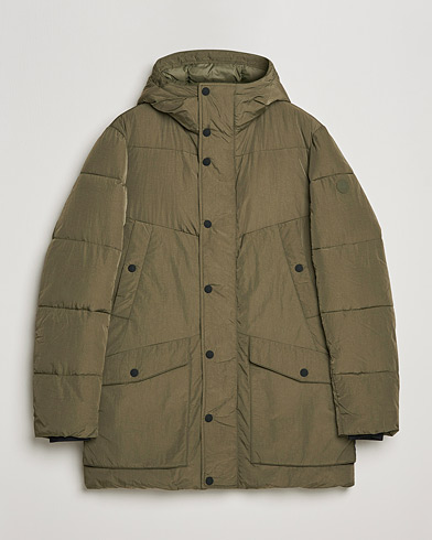 Mies | Save The Duck | Save The Duck | Elvis Crinkle Nylon Parka Laurel Green