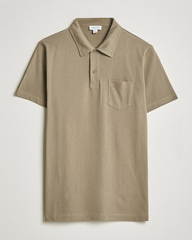 Mies |  | Sunspel | Riviera Polo Shirt Caper