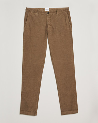 Mies |  | Sunspel | Cotton Corduroy Trousers Dark Stone