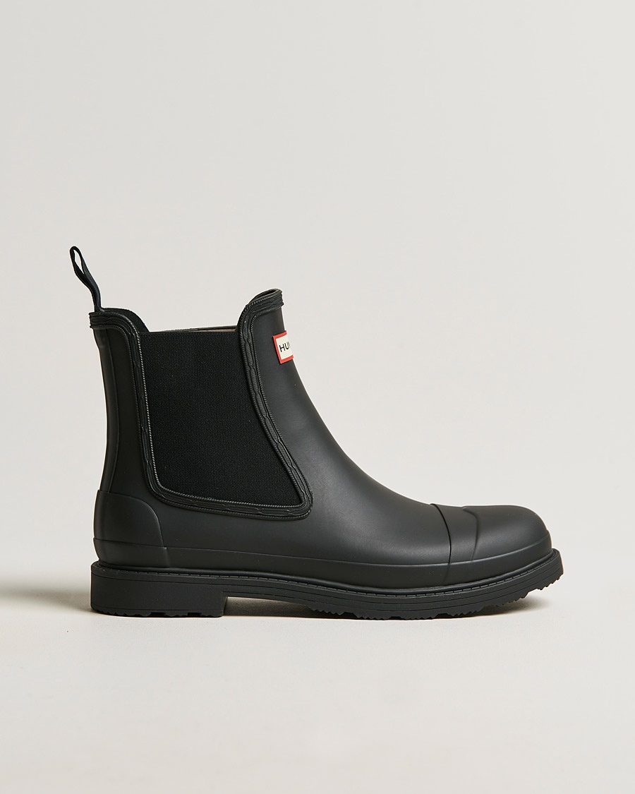 Hunter Boots Commando Chelsea Boot Black – Musta