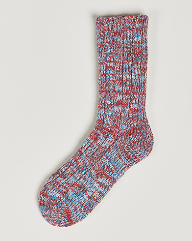 Mies |  | Falke | Brooklyn Cotton Sock Red