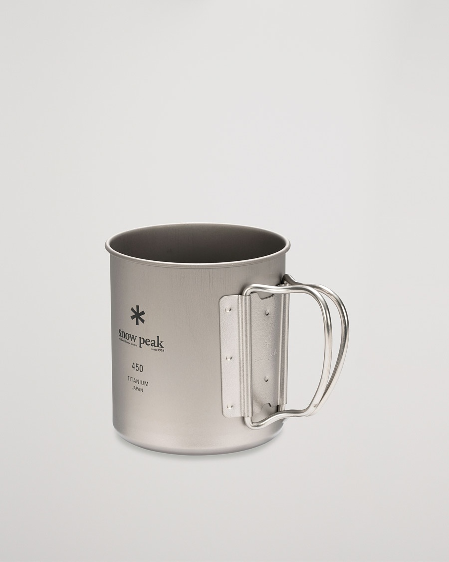 Snow Peak Single Wall Mug 450 Titanium – Hopea