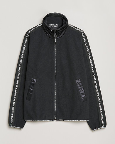 Mies |  | Versace Jeans Couture | Tape Logo Full Zip Black