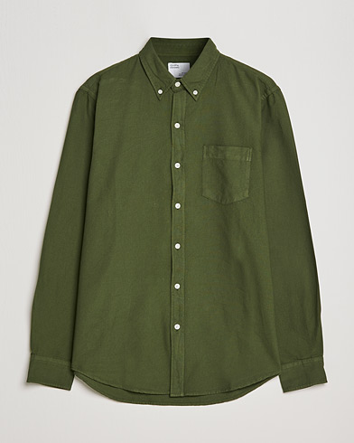 Mies | Kauluspaidat | Colorful Standard | Classic Organic Oxford Button Down Shirt Seaweed Green