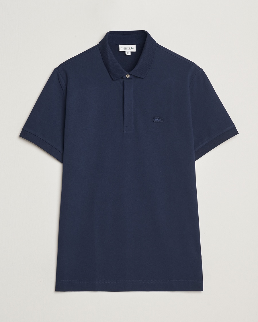 Lacoste Paris Polo Piké Navy Blue – Sininen
